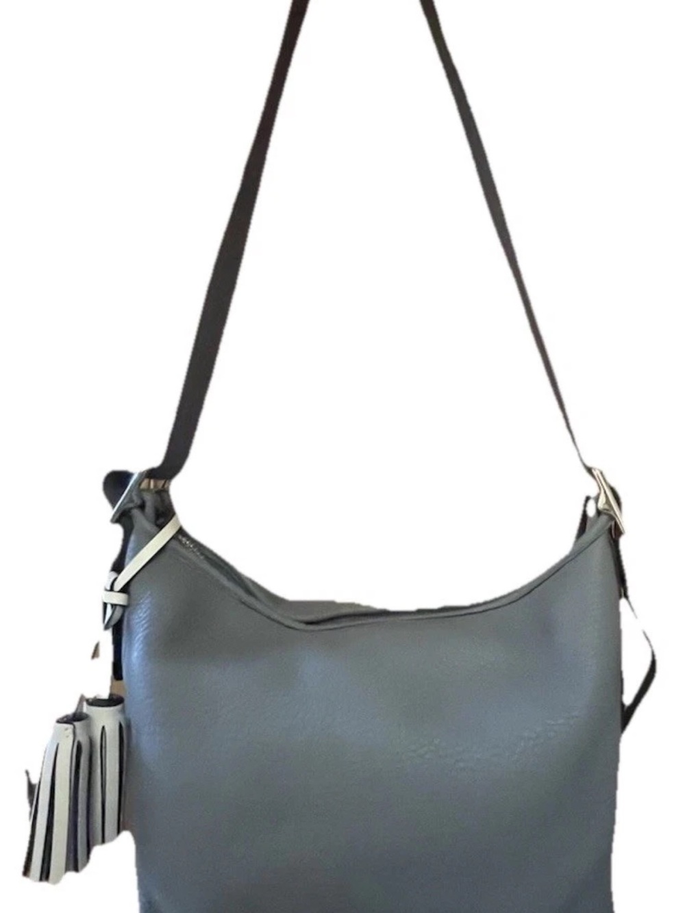 Coach Pebble Leather Shoulder Bag in Gray - Picture 3 of 3